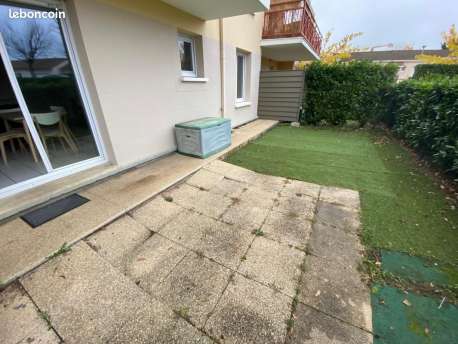 Appartement T2 bis meublé avec jardin et parking 