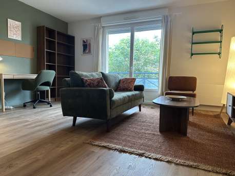 Appartement T2 meublé avec balcon et parking