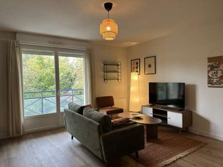 Appartement T2 meublé avec balcon et parking